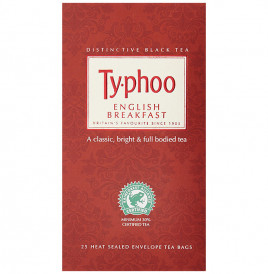 Typhoo English Breakfast A Classic, bright & full bodied tea  Box  25 pcs